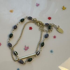 Trendy Jewels Gold and Purple Bracelet